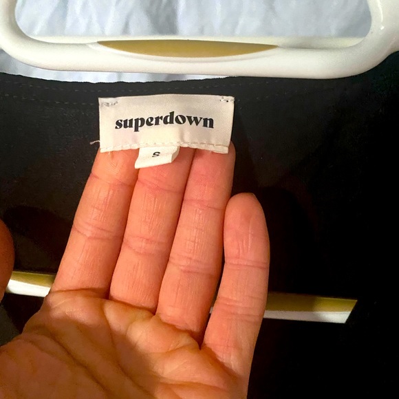 Superdown Sarah tie front shirt - Picture 4 of 5